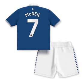 Baby Fußballbekleidung Everton Dwight McNeil #7 Heimtrikot 2023-24 Kurzarm (+ kurze hosen)